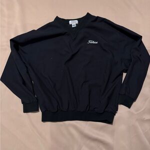 Titleist Men's V-Neck Black Sweater